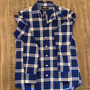 Banana Republic plaid button down